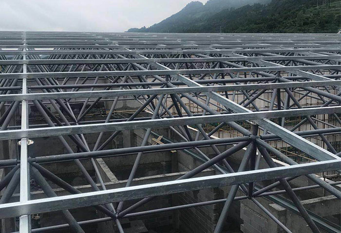 江山学校艺体楼网架